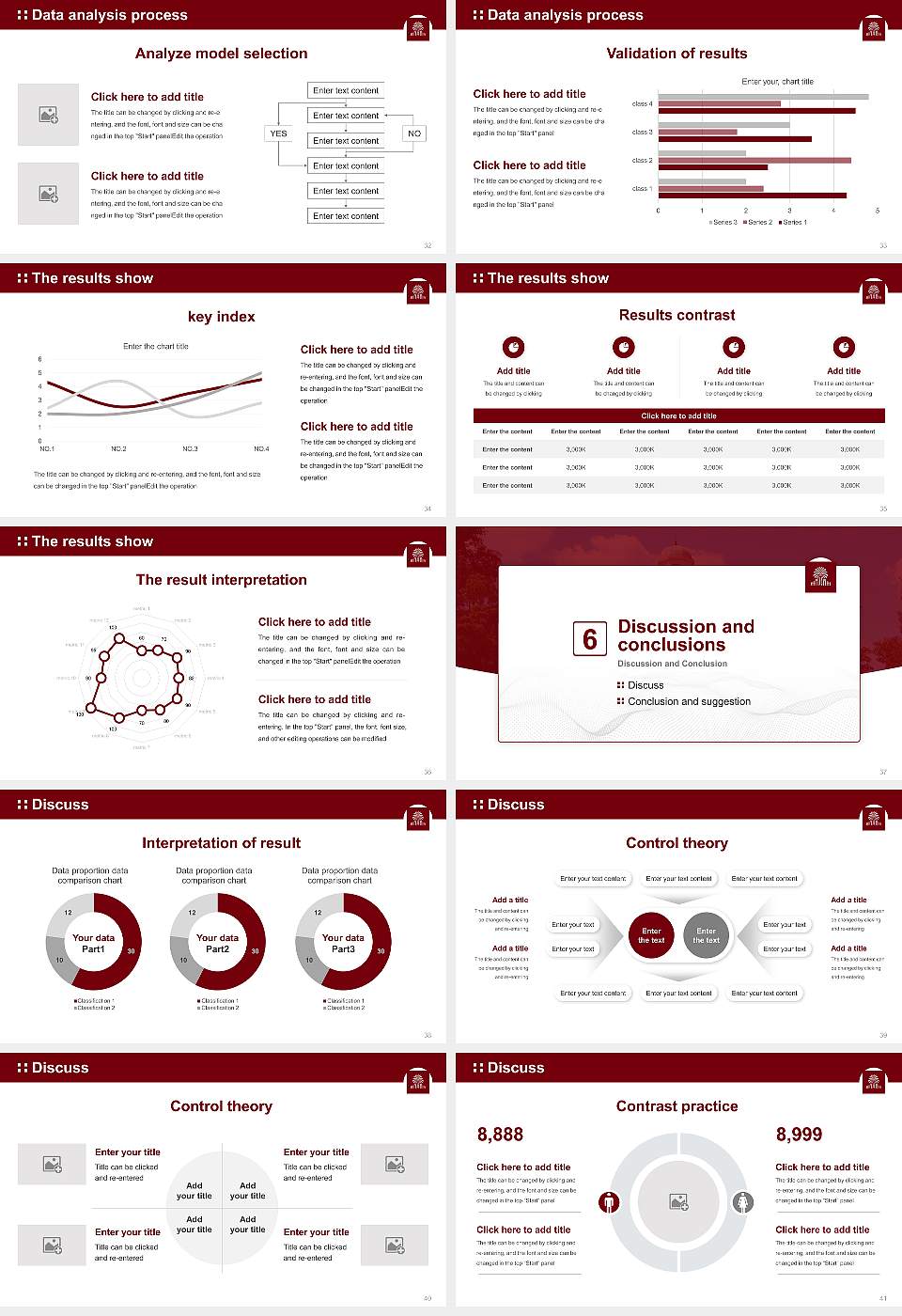 University of South Carolina-Columbia Graduation Thesis Defense PPT Template16:9 ratio PPT effect preview image5