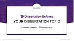 University of Scranton Disputation Powerpoint Vorlage