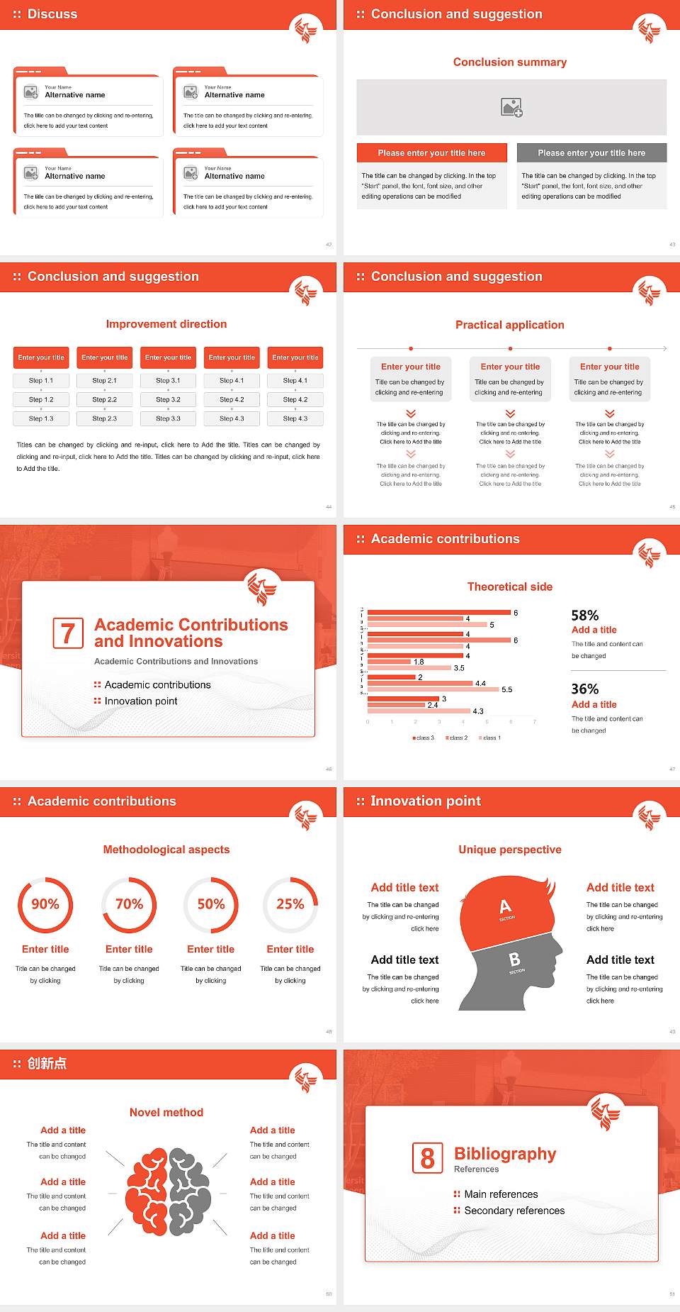 University of Phoenix-Virginia Graduation Thesis Defense PPT Template4:3 ratio PPT effect preview image6