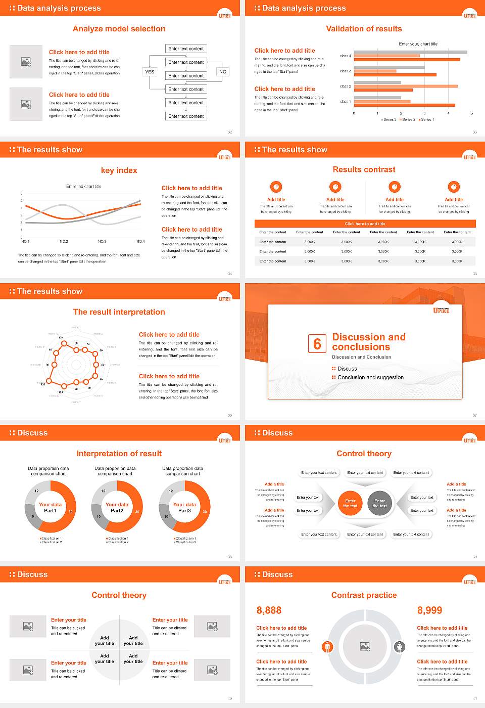 University of Pikeville Graduation Thesis Defense PPT Template16:9 ratio PPT effect preview image5