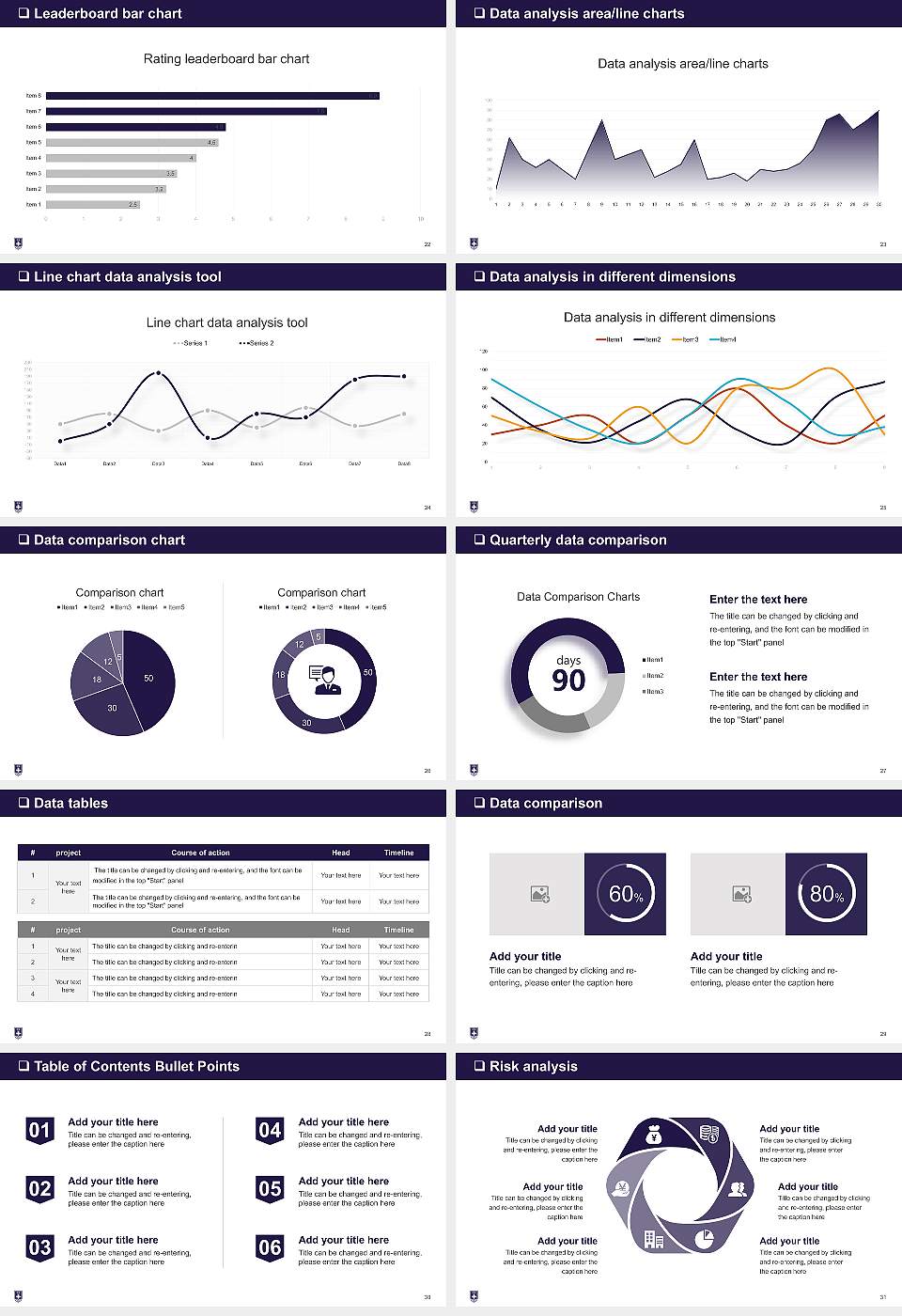 University of Portland General Purpose PPT Template16:9 ratio PPT effect preview image4