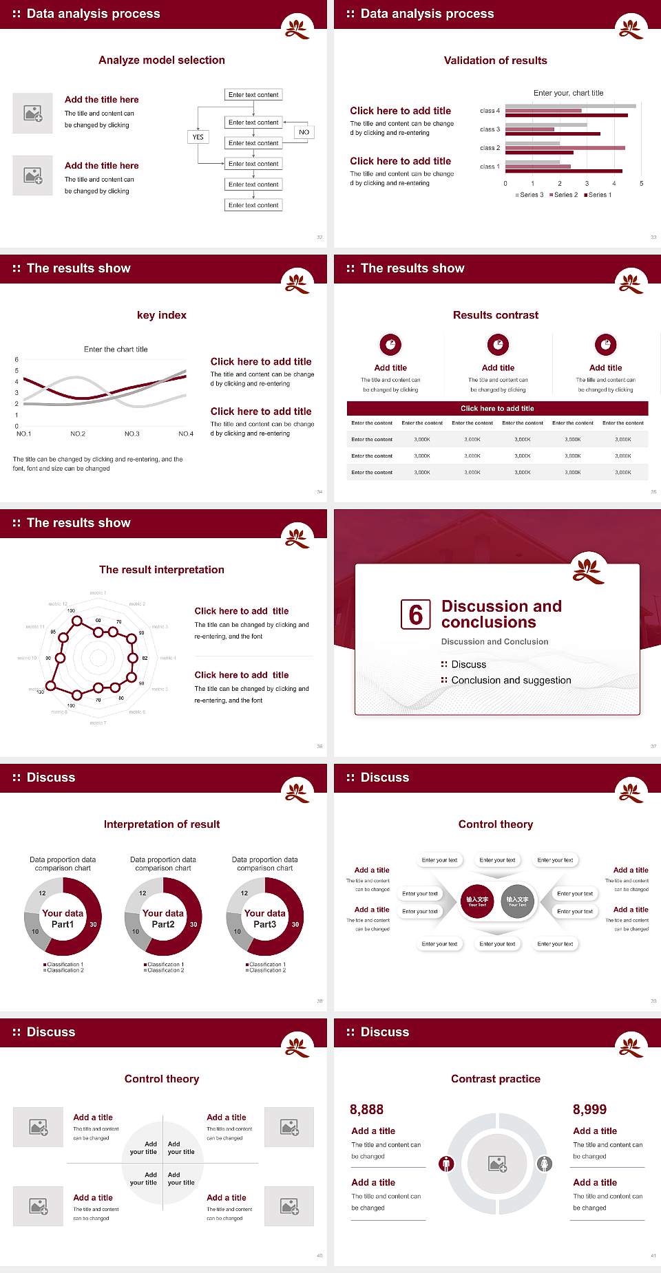 University of the West Graduation Thesis Defense PPT Template4:3 ratio PPT effect preview image5