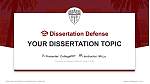 University of Southern California Graduation Thesis Defense PPT Template