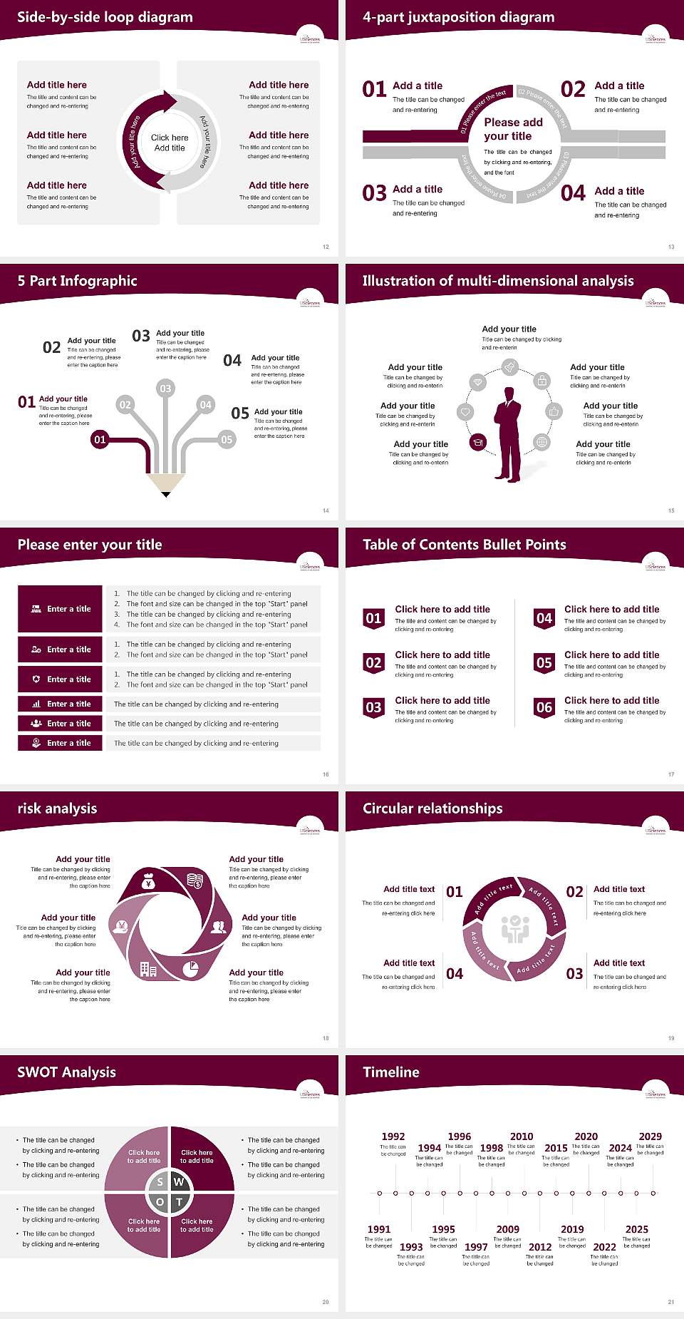 University of the Sciences Academic Presentation/Research Findings Report PPT Template4:3 ratio PPT effect preview image3