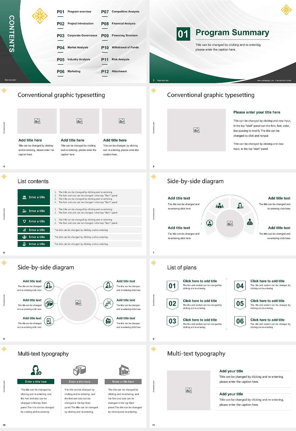 University of San Francisco Competition/Entrepreneurship Contest PPT Template16:9 ratio PPT effect preview image2