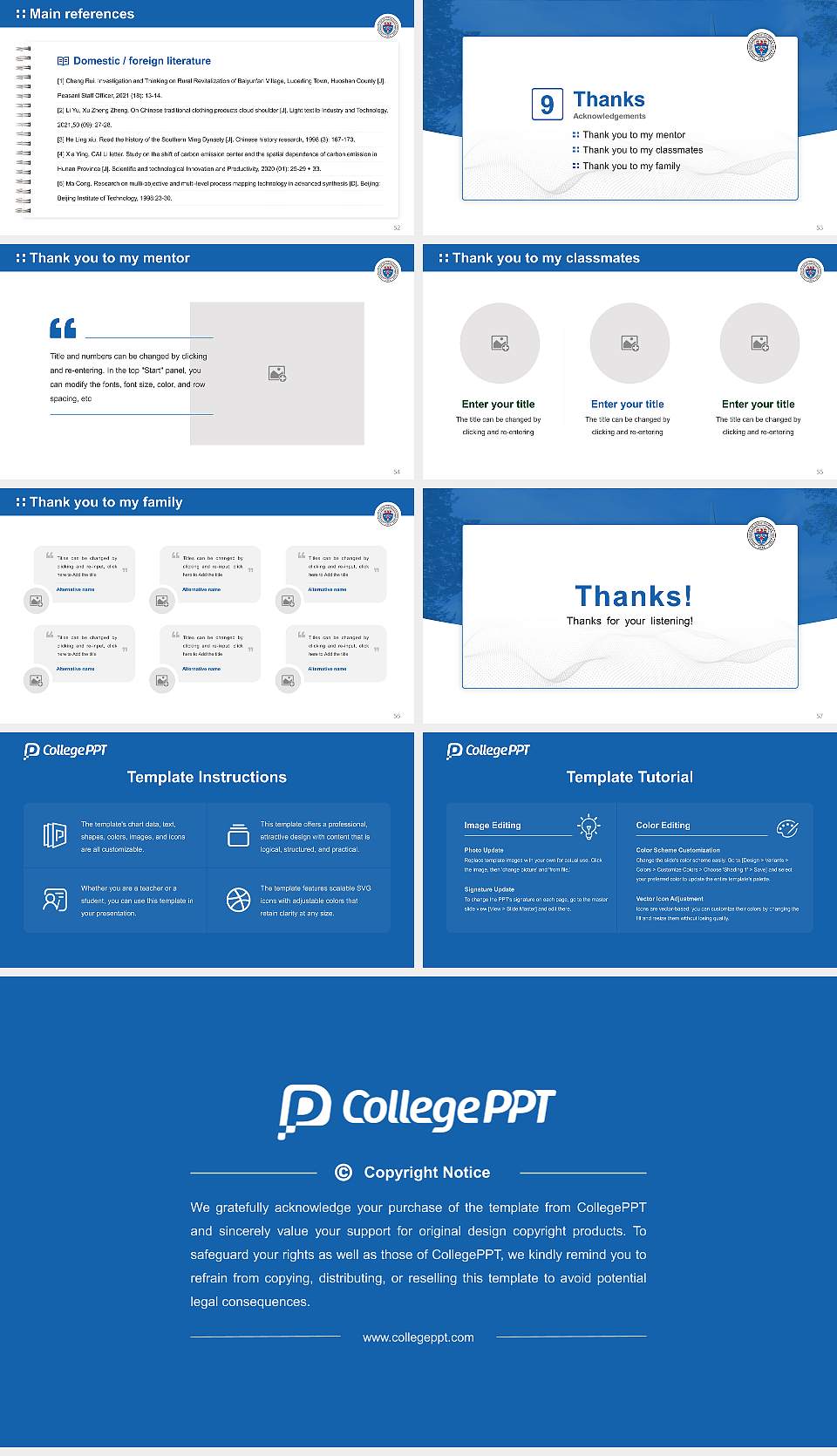 University of Saint Mary of the Lake Graduation Thesis Defense PPT Template16:9 ratio PPT effect preview image7