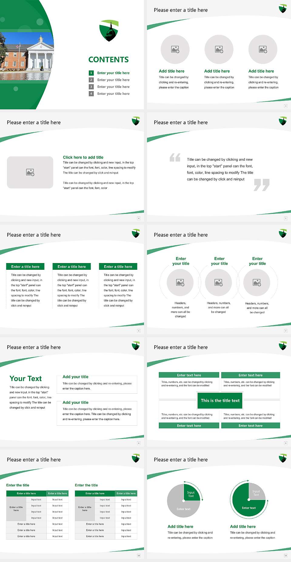 University of South Carolina-Upstate Course/Courseware Creation PPT Template4:3 ratio PPT effect preview image2
