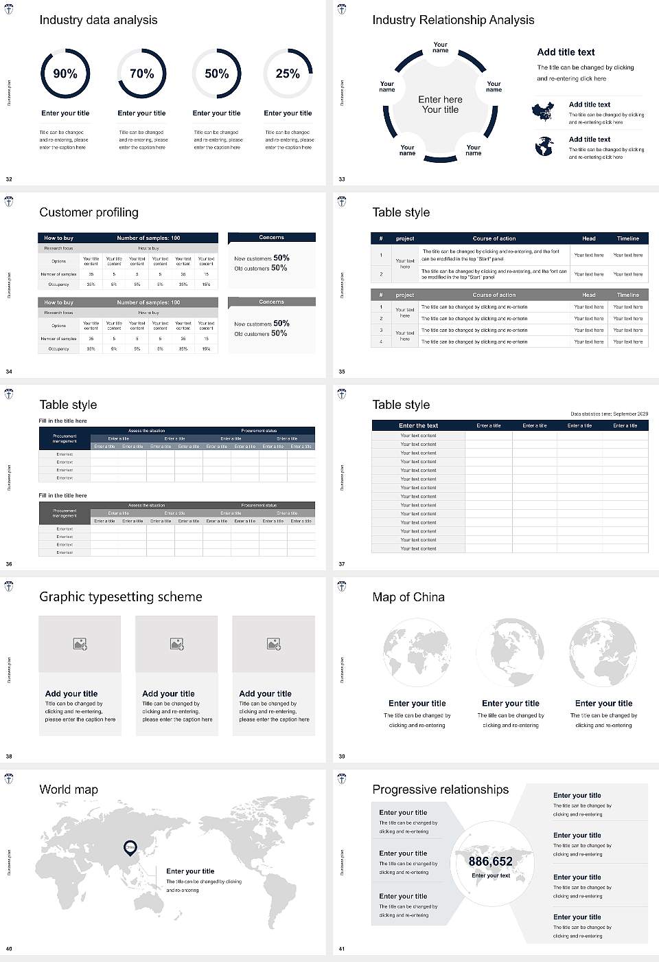 University of Valley Forge Competition/Entrepreneurship Contest PPT Template16:9 ratio PPT effect preview image5