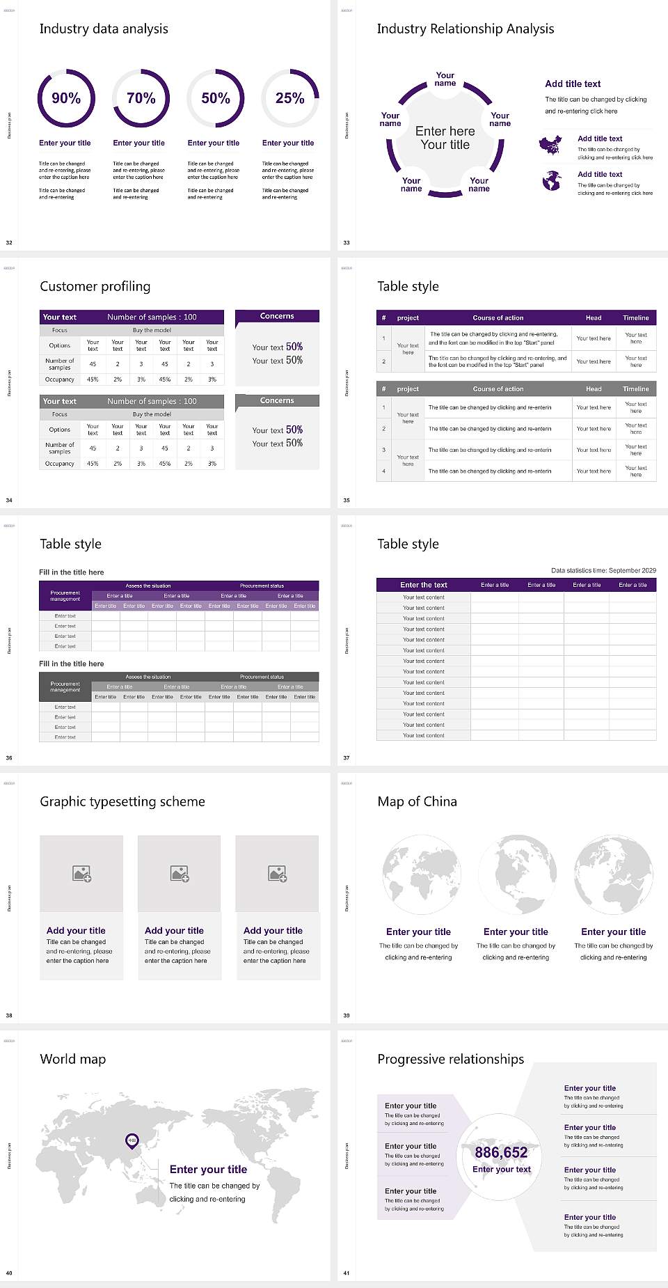 University of Scranton Competition/Entrepreneurship Contest PPT Template4:3 ratio PPT effect preview image5