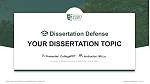 University of Science and Arts of Oklahoma Graduation Thesis Defense PPT Template