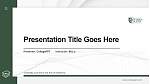 University of Science and Arts of Oklahoma Thesis Proposal/Graduation Defense PPT Template