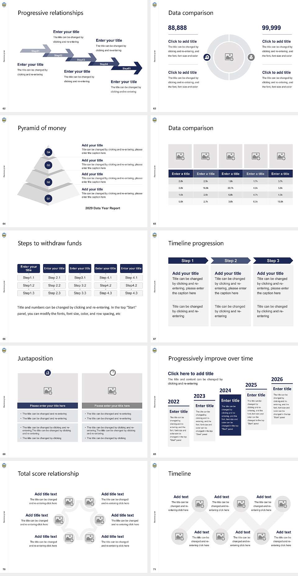 University of Pittsburgh-Pittsburgh Campus Competition/Entrepreneurship Contest PPT Template4:3 ratio PPT effect preview image8