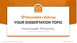 University of Virginia-Main Campus Graduation Thesis Defense PPT Template
