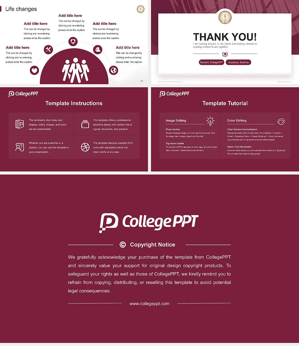 University of Puerto Rico-Humacao National Scholarship Defense PPT Template16:9 ratio PPT effect preview image4