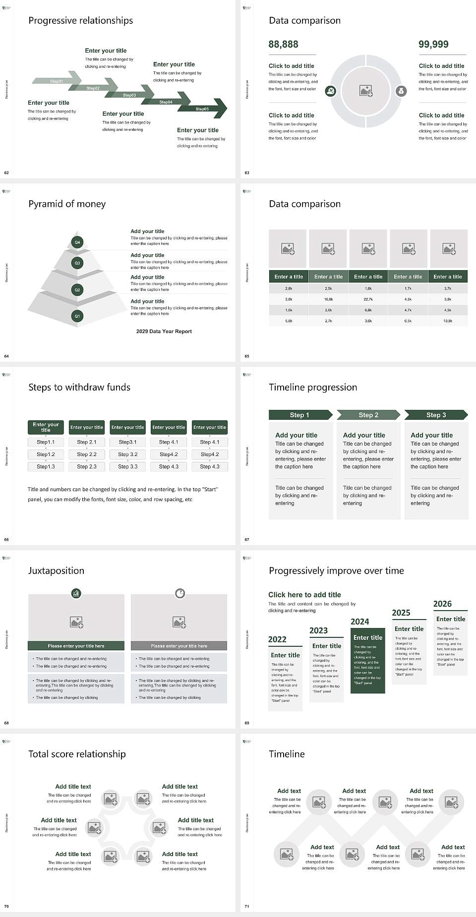 University of Science and Arts of Oklahoma Competition/Entrepreneurship Contest PPT Template4:3 ratio PPT effect preview image8