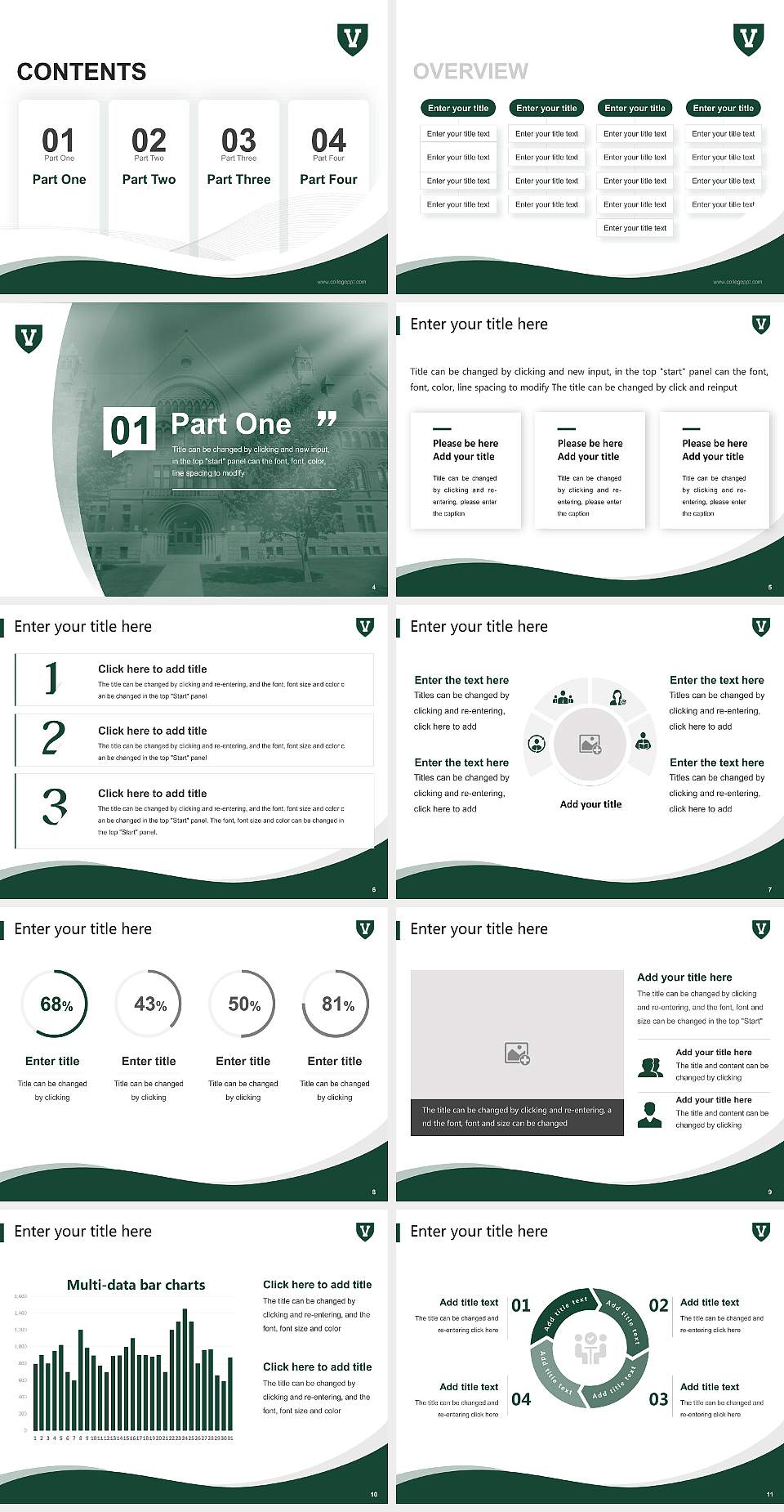 University of Vermont Lecture Sharing and Networking Event PPT Template4:3 ratio PPT effect preview image2