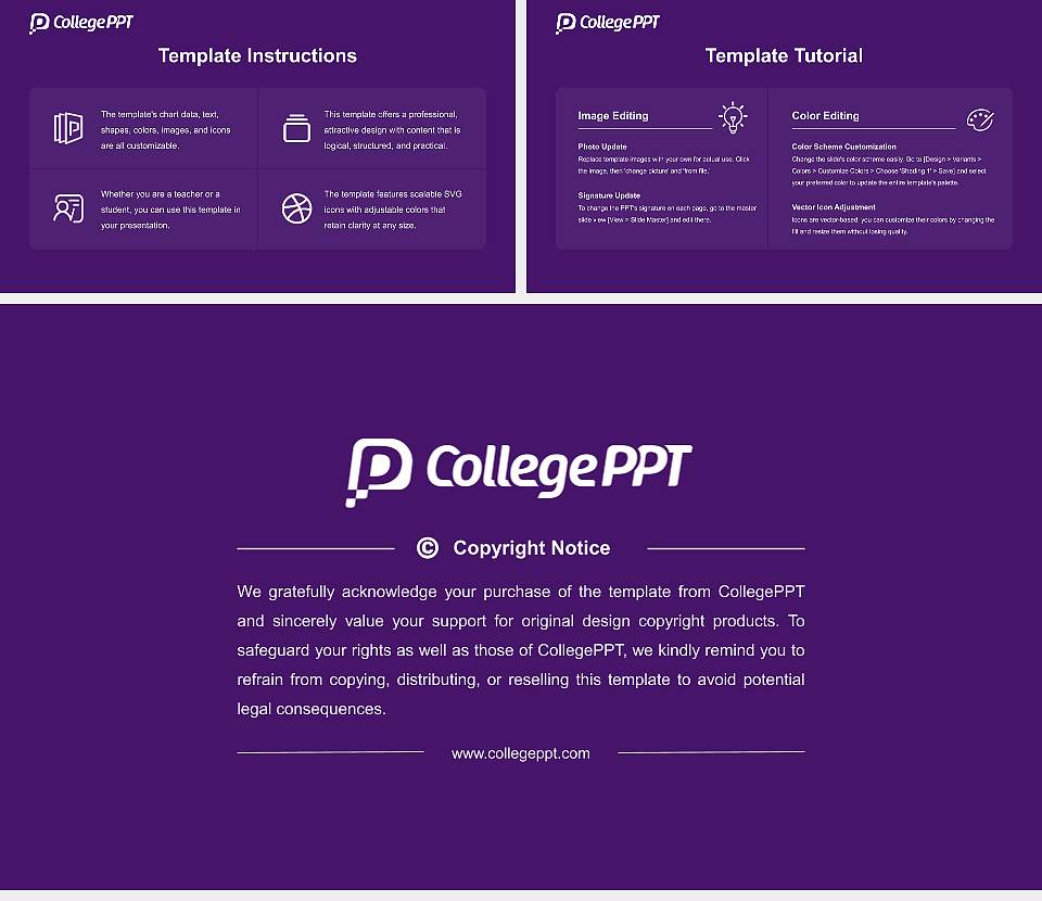 University of Scranton Course/Courseware Creation PPT Template16:9 ratio PPT effect preview image5