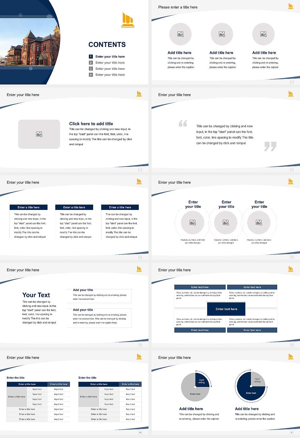 University of Southern Maine Course/Courseware Creation PPT Template16:9 ratio PPT effect preview image2