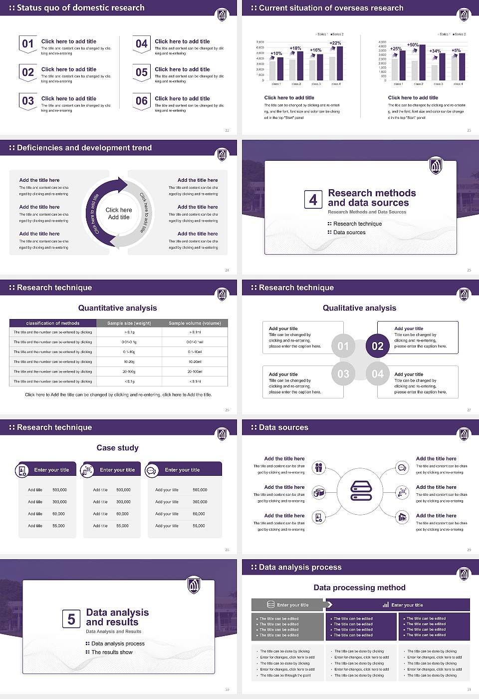 University of the Ozarks Graduation Thesis Defense PPT Template16:9 ratio PPT effect preview image4