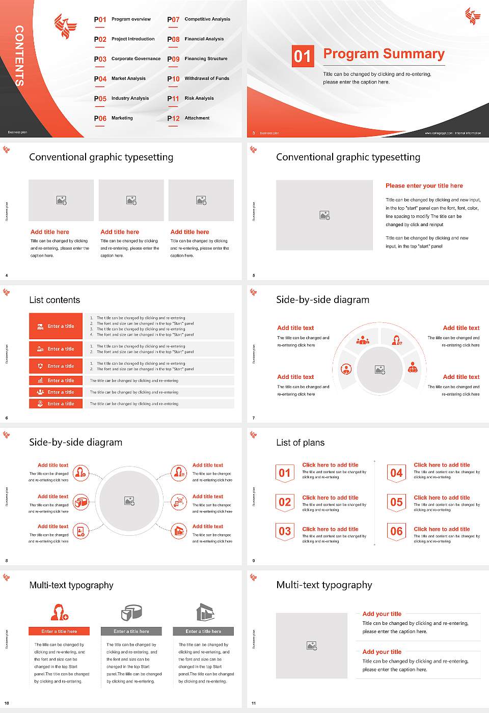 University of Phoenix-Arizona Competition/Entrepreneurship Contest PPT Template16:9 ratio PPT effect preview image2