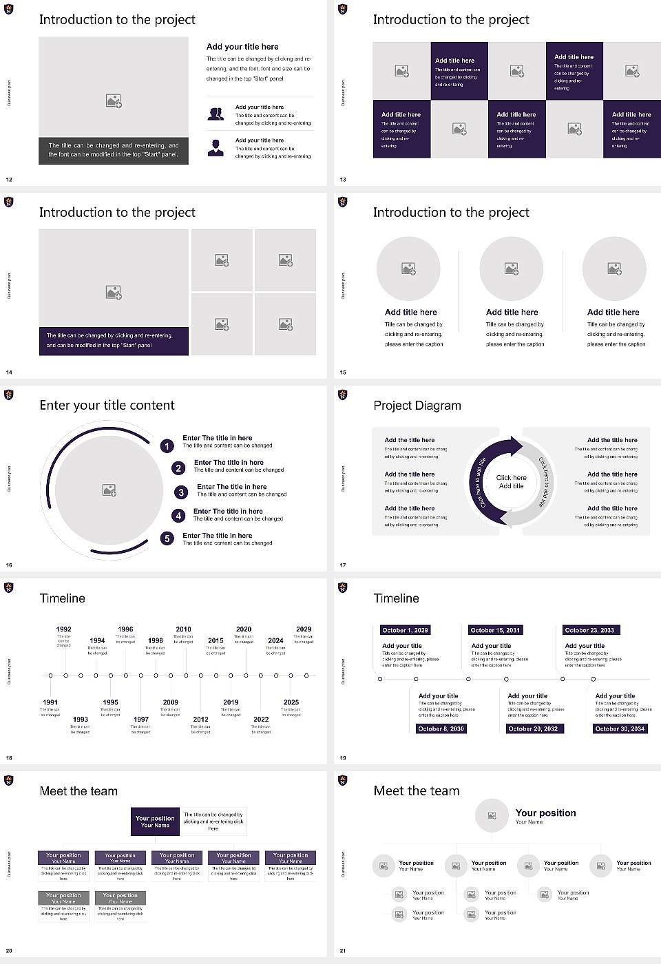 University of Northwestern-St Paul Competition/Entrepreneurship Contest PPT Template16:9 ratio PPT effect preview image3