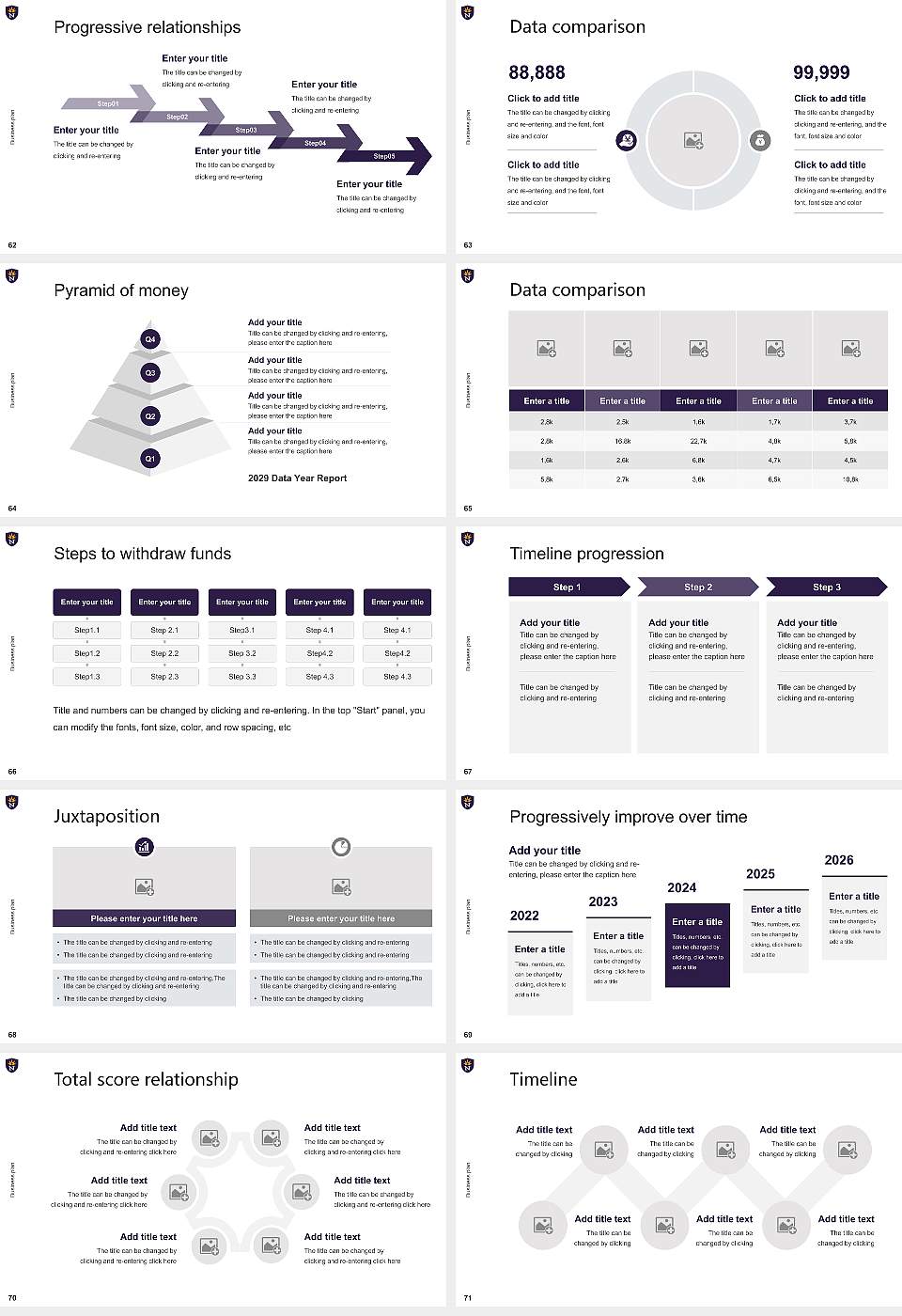 University of Northwestern-St Paul Competition/Entrepreneurship Contest PPT Template16:9 ratio PPT effect preview image8
