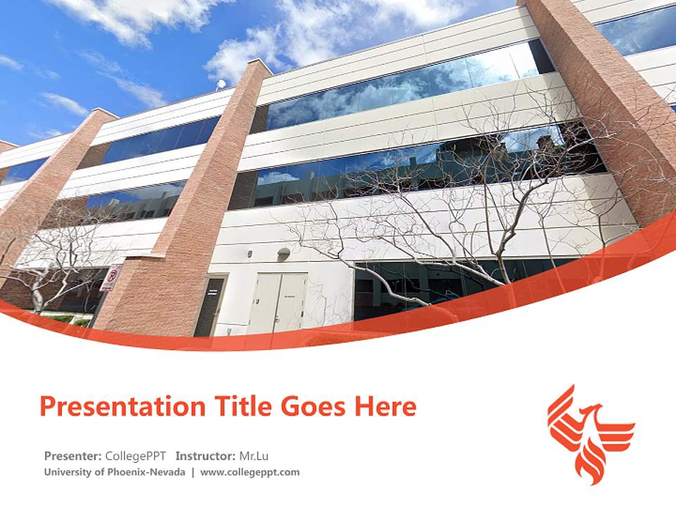 University of Phoenix-Nevada Course/Courseware Creation PPT Template4:3 ratio PPT effect preview image5