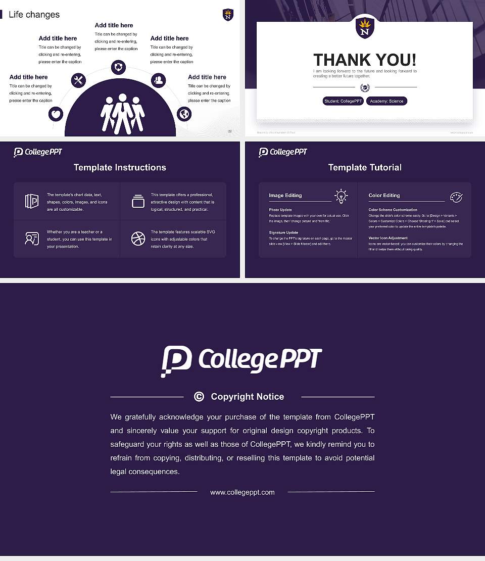 University of Northwestern-St Paul National Scholarship Defense PPT Template16:9 ratio PPT effect preview image4