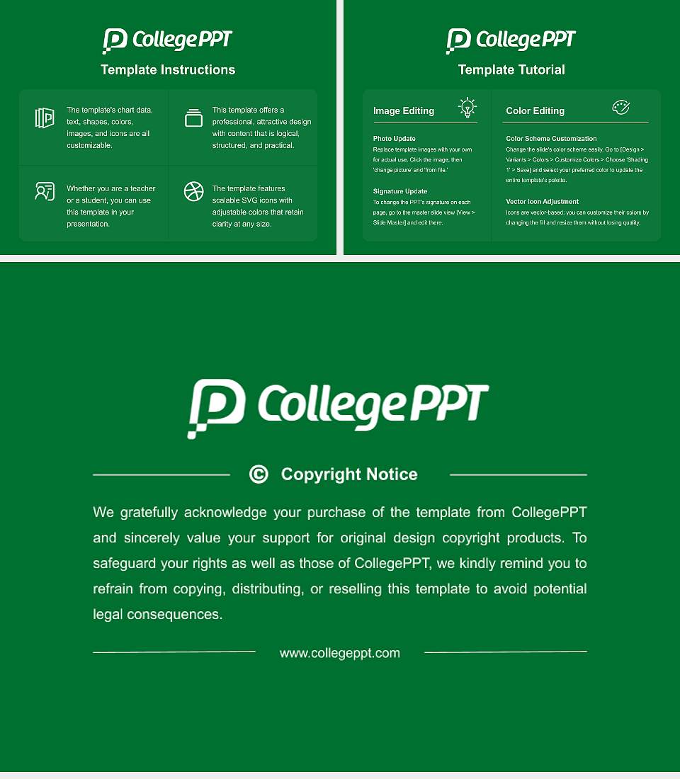 University of Oregon Course/Courseware Creation PPT Template4:3 ratio PPT effect preview image5