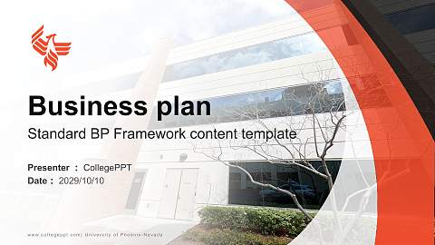 University of Phoenix-Nevada Competition/Entrepreneurship Contest PPT Template