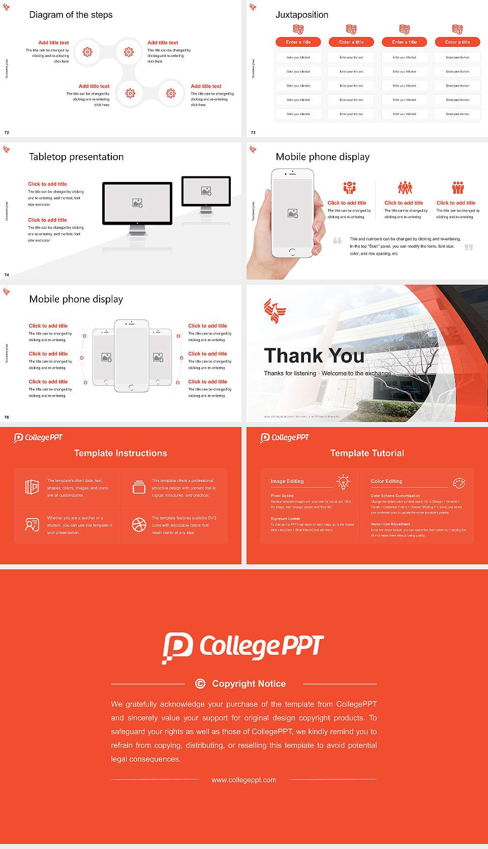 University of Phoenix-Nevada Competition/Entrepreneurship Contest PPT Template16:9 ratio PPT effect preview image9