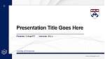 University of Pennsylvania Thesis Proposal/Graduation Defense PPT Template