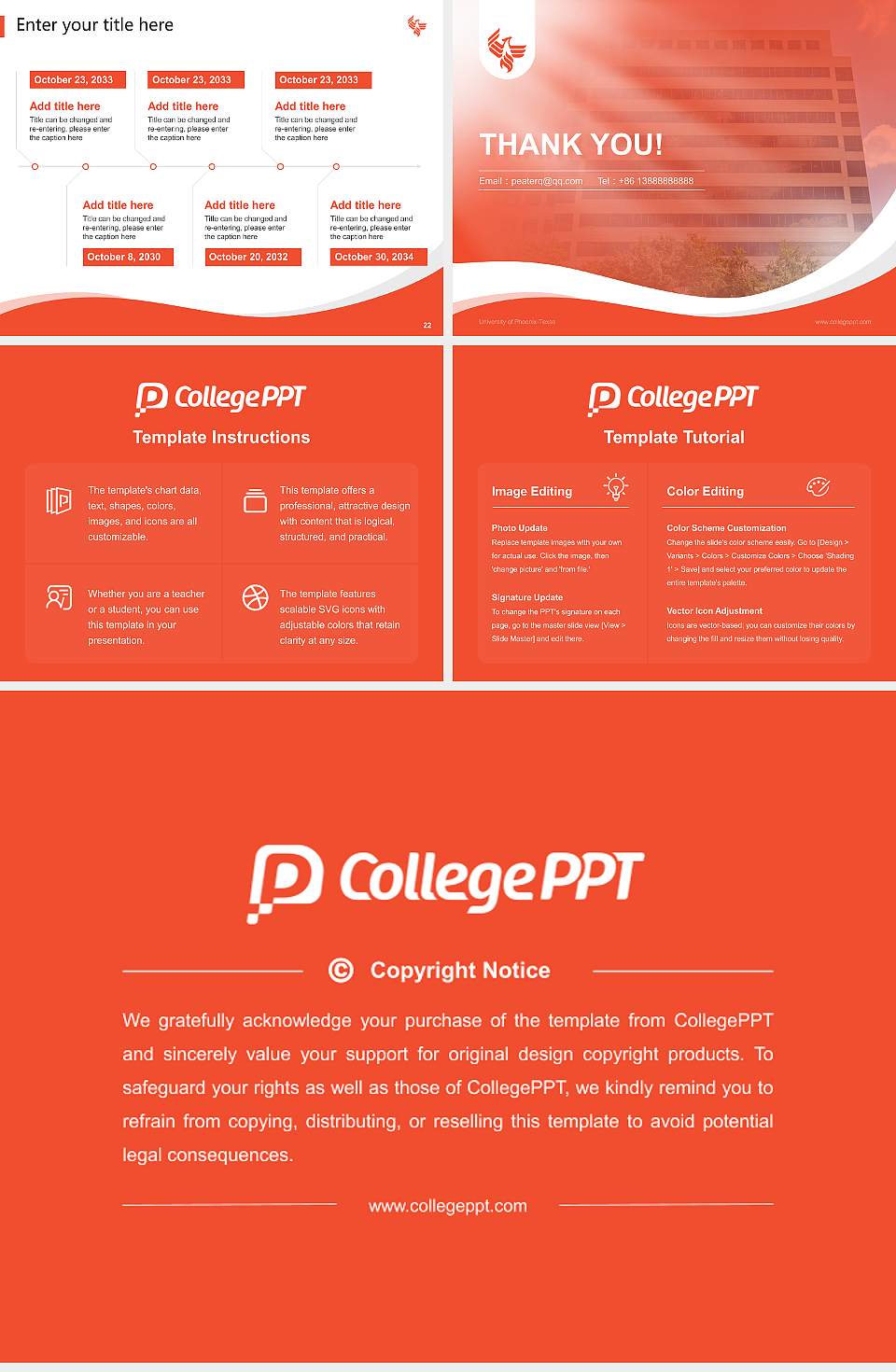 University of Phoenix-Texas Lecture Sharing and Networking Event PPT Template4:3 ratio PPT effect preview image4