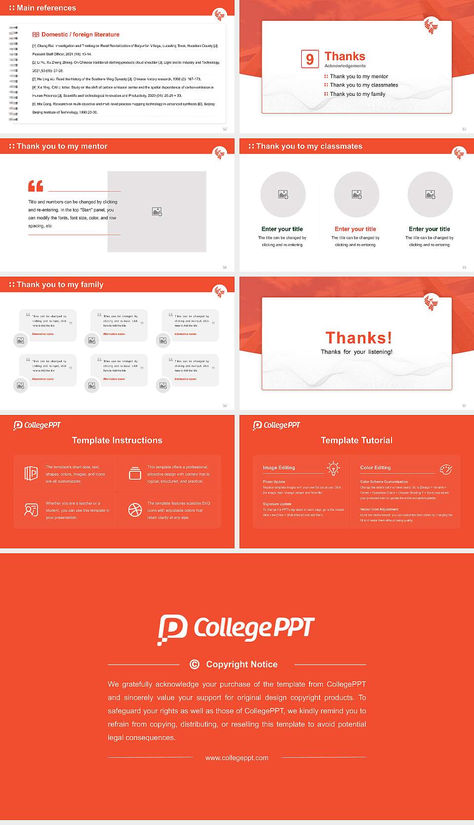 University of Phoenix-Nevada Graduation Thesis Defense PPT Template16:9 ratio PPT effect preview image7