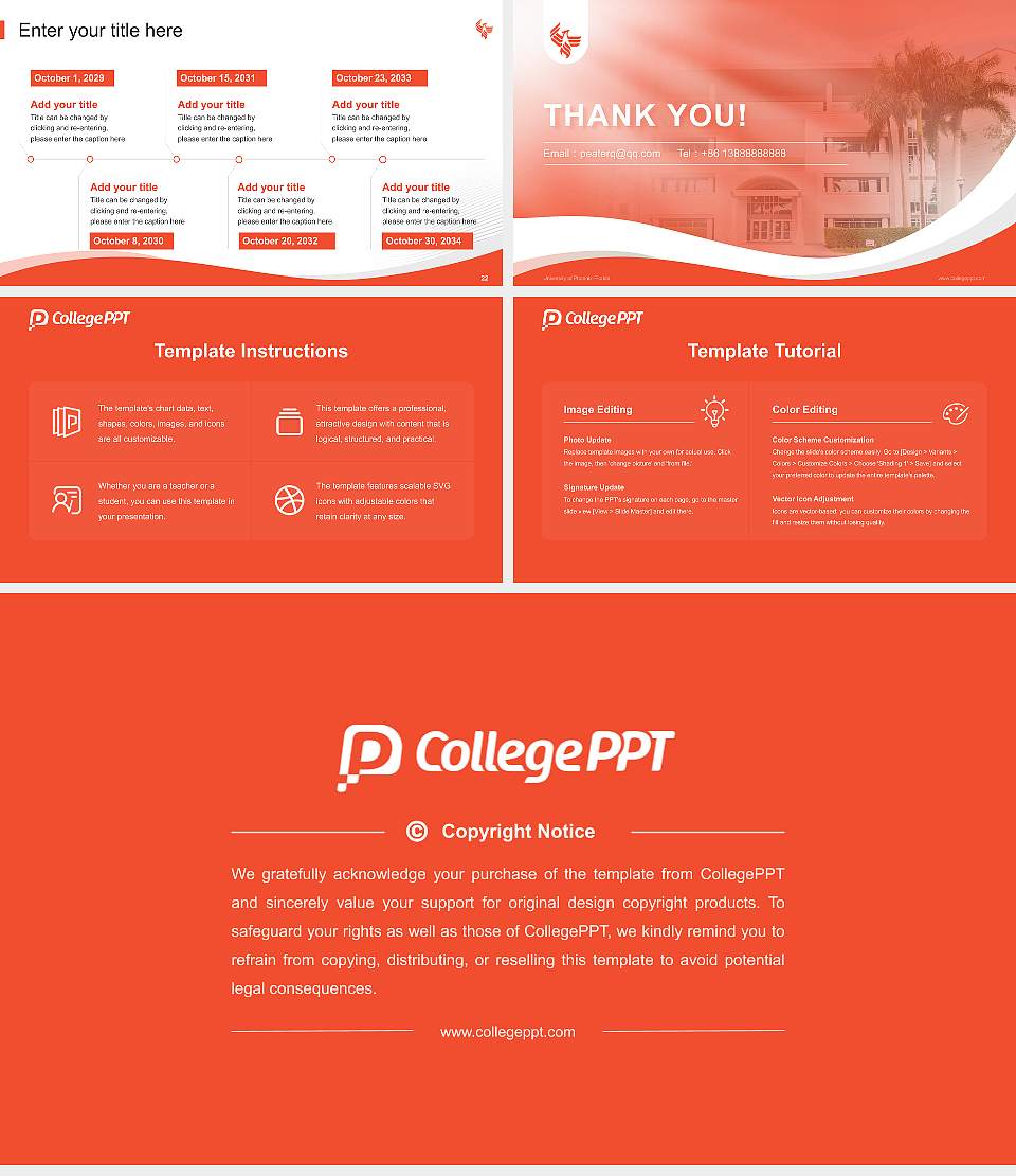 University of Phoenix-Florida Lecture Sharing and Networking Event PPT Template16:9 ratio PPT effect preview image4