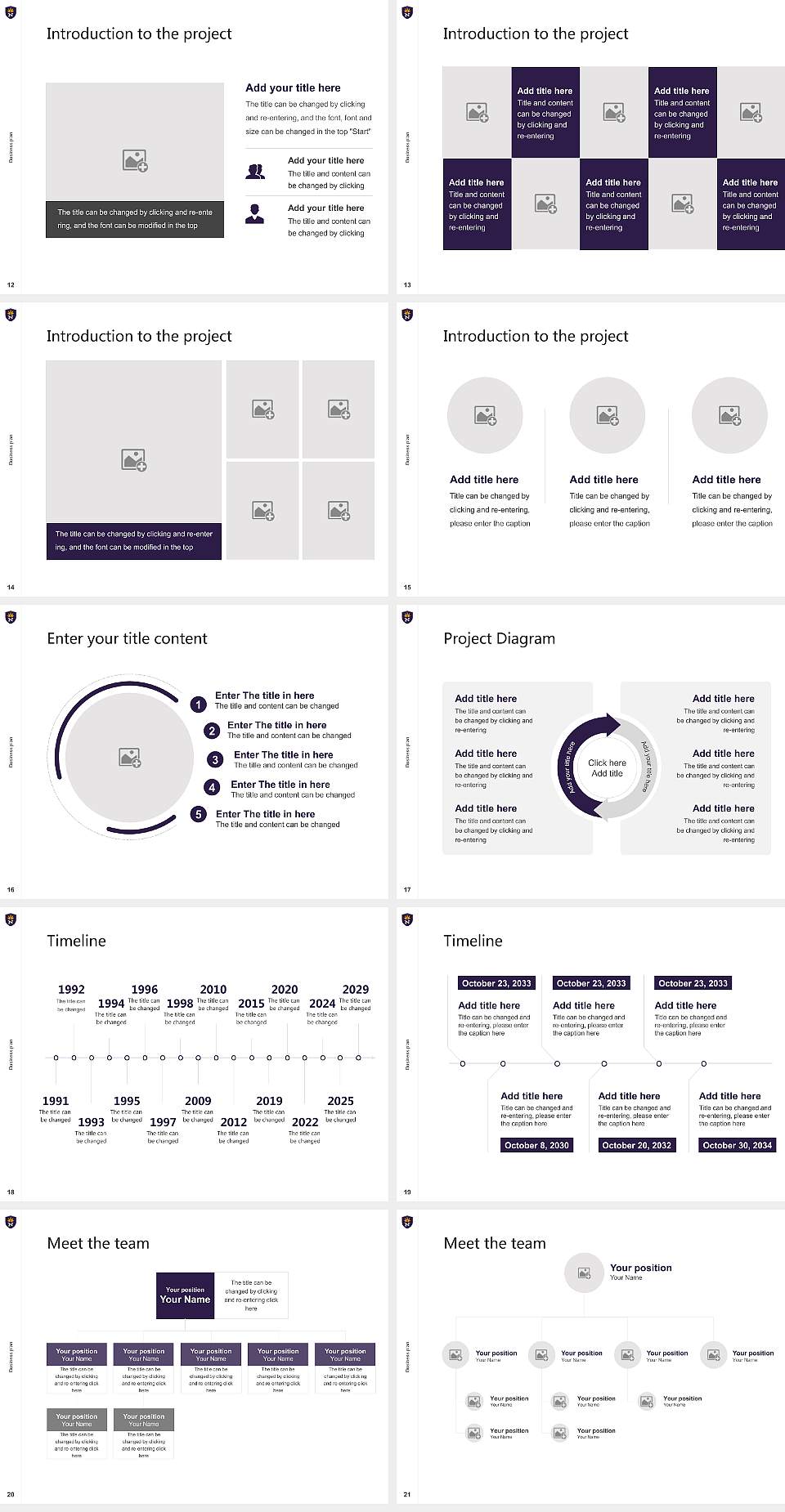 University of Northwestern-St Paul Competition/Entrepreneurship Contest PPT Template4:3 ratio PPT effect preview image3
