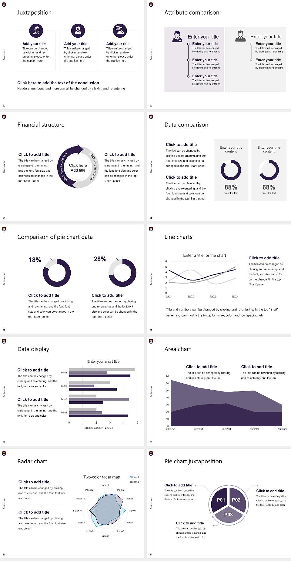 University of Northwestern-St Paul Competition/Entrepreneurship Contest PPT Template4:3 ratio PPT effect preview image7