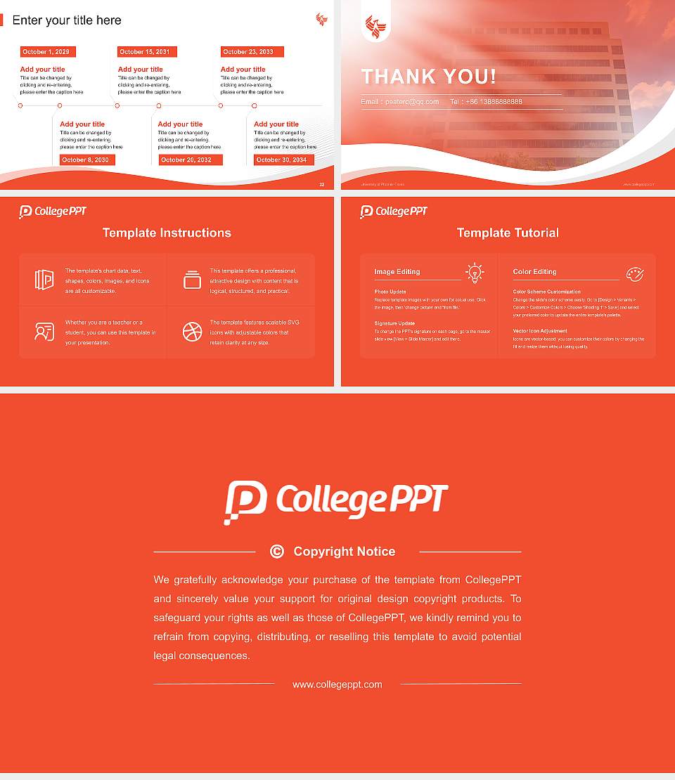 University of Phoenix-Texas Lecture Sharing and Networking Event PPT Template16:9 ratio PPT effect preview image4