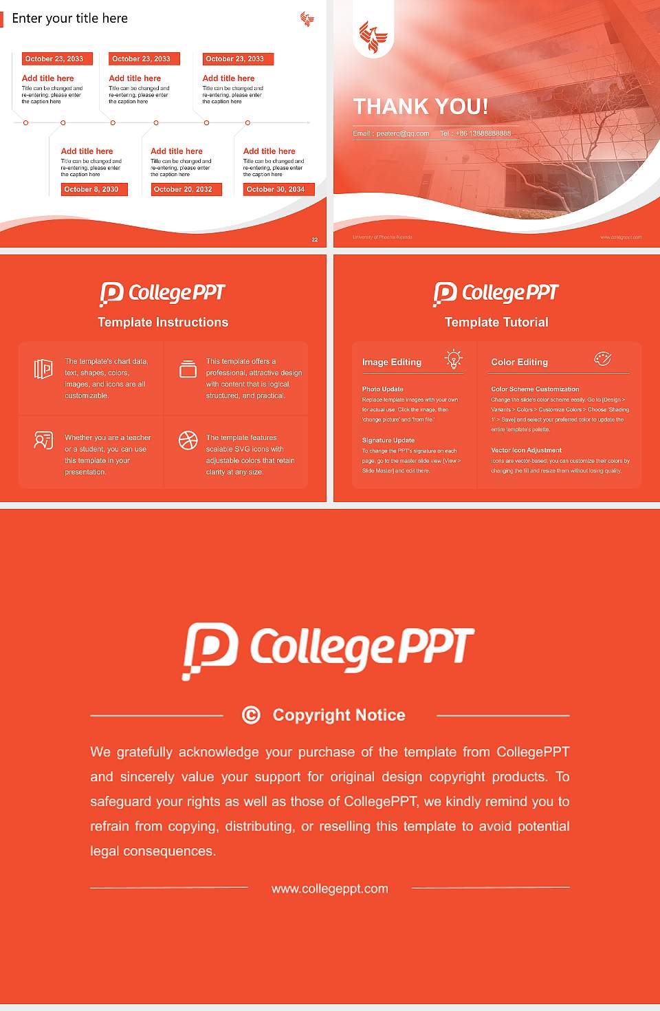 University of Phoenix-Nevada Lecture Sharing and Networking Event PPT Template4:3 ratio PPT effect preview image4