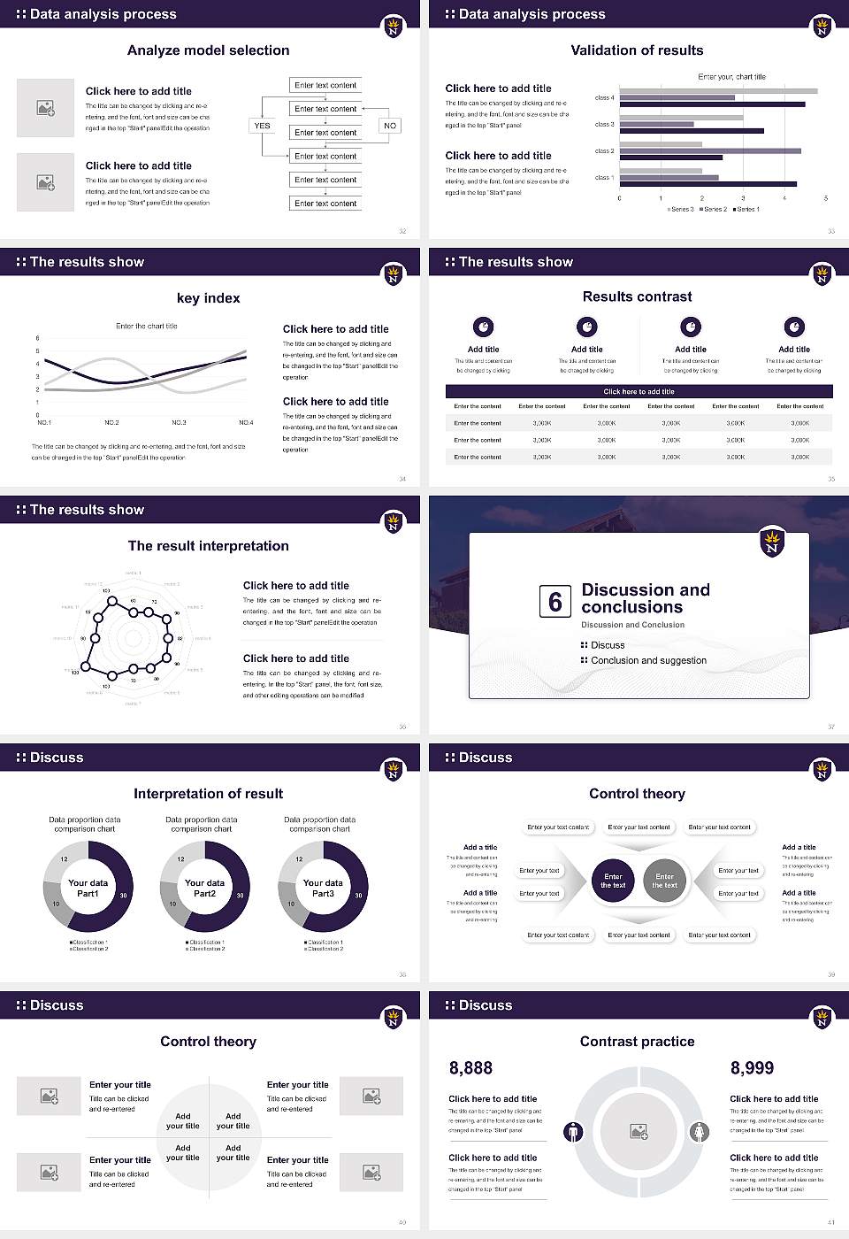 University of Northwestern-St Paul Graduation Thesis Defense PPT Template16:9 ratio PPT effect preview image5