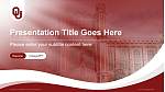 University of Oklahoma-Norman Campus Vorlesung Powerpoint Vorlage