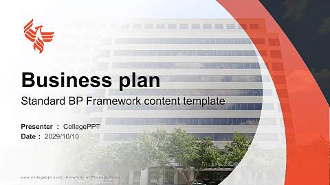 University of Phoenix-Texas Competition/Entrepreneurship Contest PPT Template
