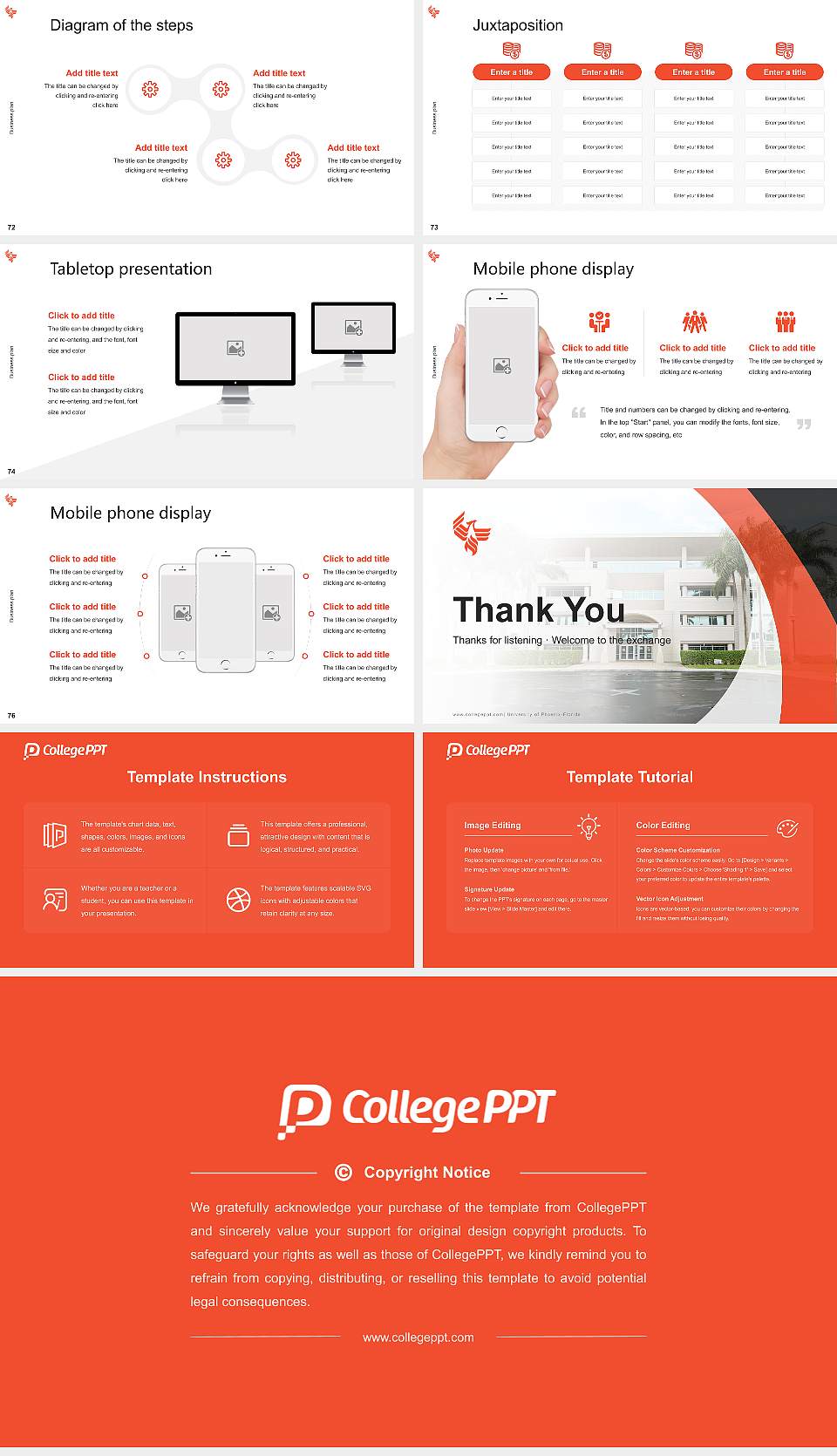 University of Phoenix-Florida Competition/Entrepreneurship Contest PPT Template16:9 ratio PPT effect preview image9