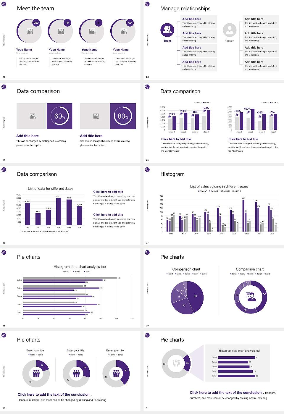 Wesleyan College Competition/Entrepreneurship Contest PPT Template16:9 ratio PPT effect preview image4