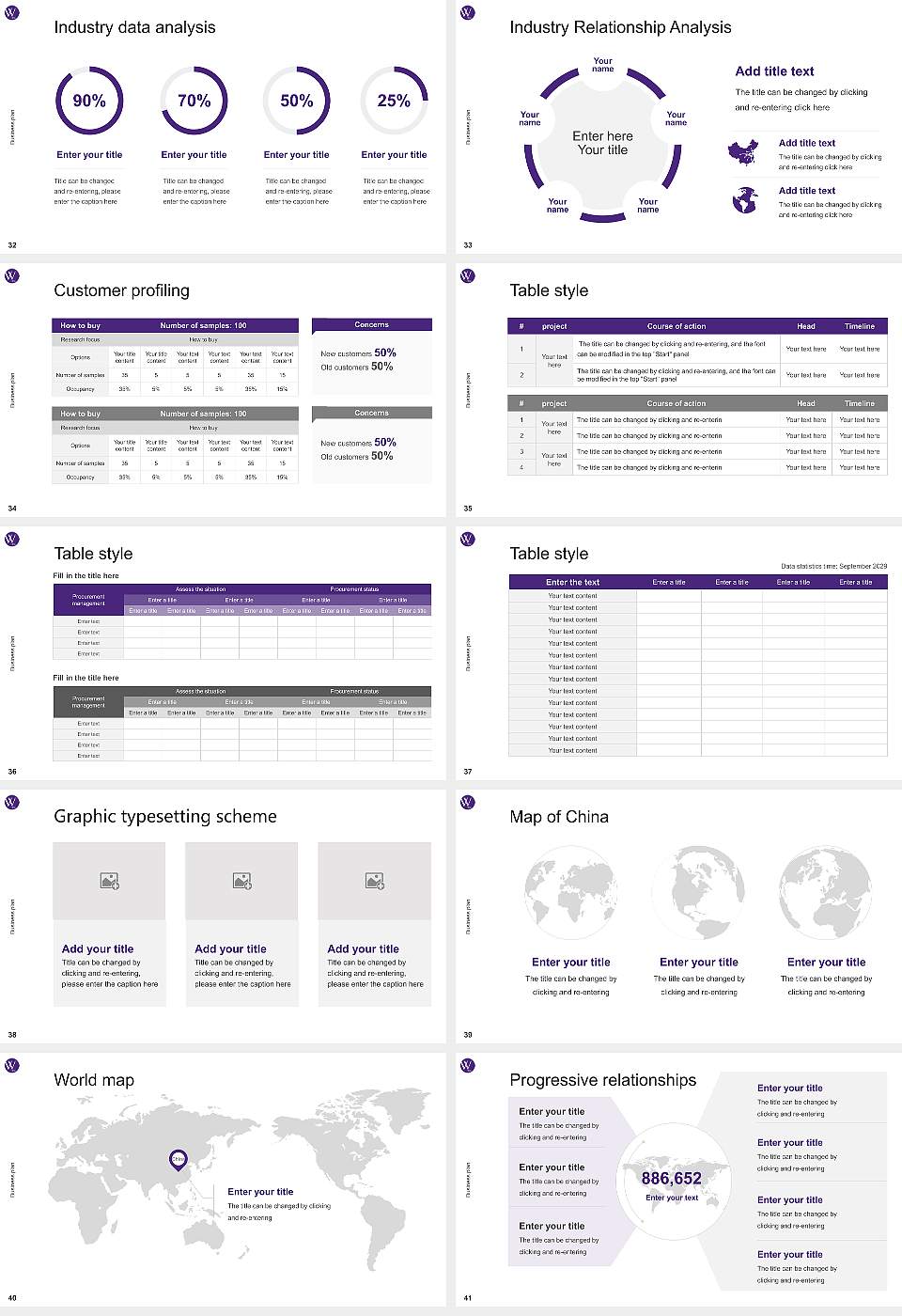 Wesleyan College Competition/Entrepreneurship Contest PPT Template16:9 ratio PPT effect preview image5
