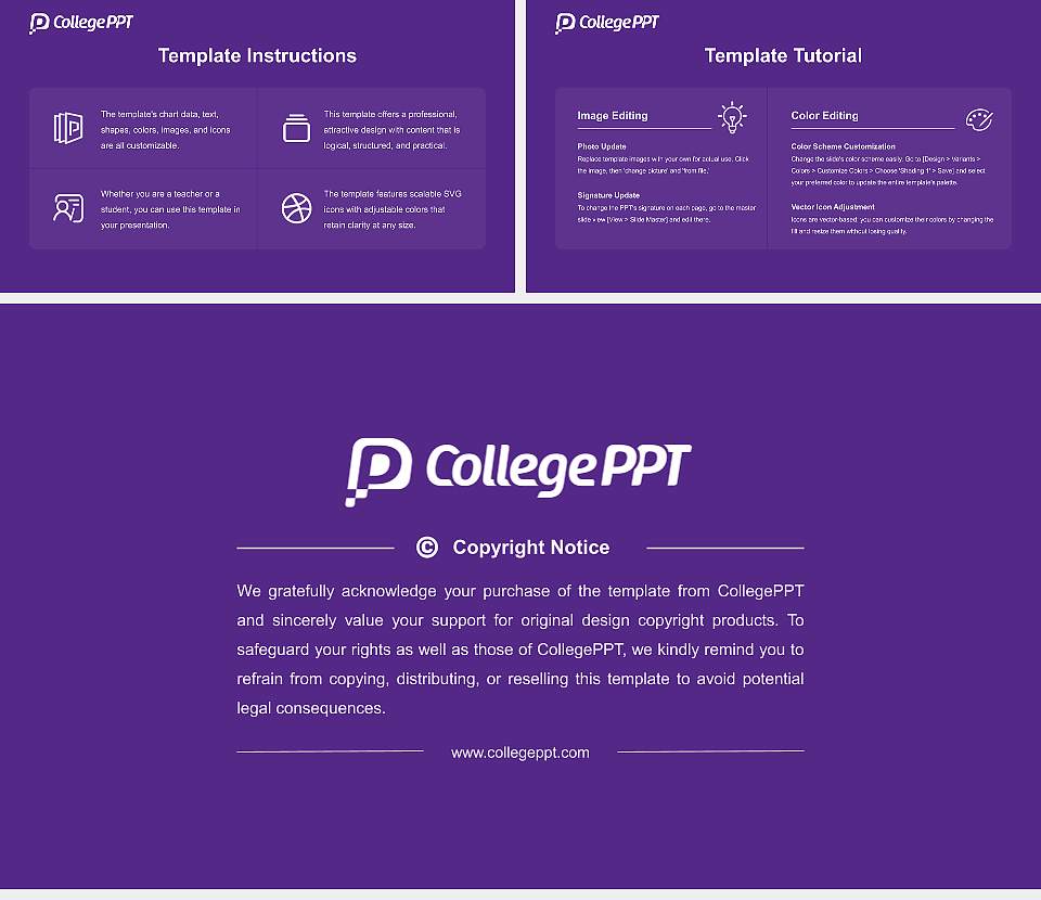 Wesley Theological Seminary Course/Courseware Creation PPT Template16:9 ratio PPT effect preview image5