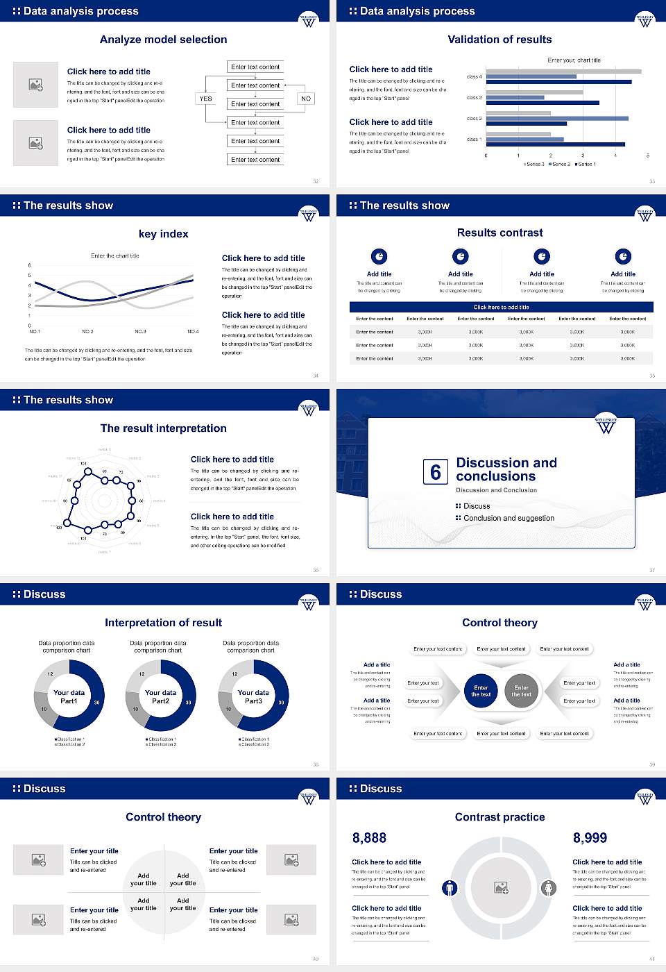 Wellesley College Graduation Thesis Defense PPT Template16:9 ratio PPT effect preview image5