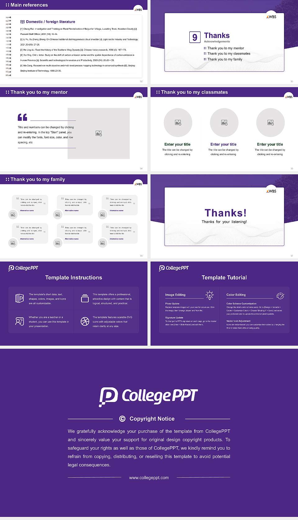 Wesley Biblical Seminary Graduation Thesis Defense PPT Template16:9 ratio PPT effect preview image7
