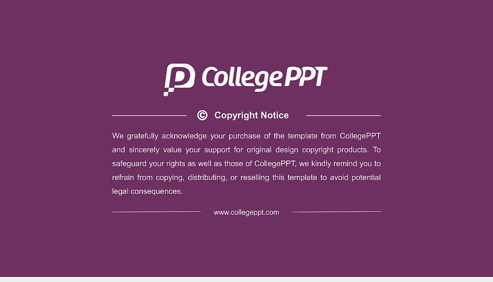 West Chester University of Pennsylvania Thesis Proposal/Graduation Defense PPT Template16:9 ratio PPT effect preview image5