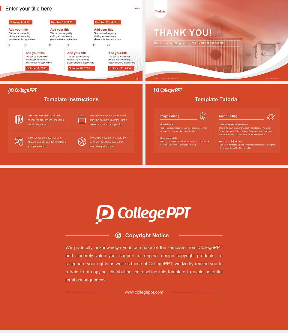 Watkins College of Art Design & Film Lecture Sharing and Networking Event PPT Template16:9 ratio PPT effect preview image4